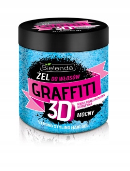 Graffiti 3D Żel do włosów MOCNY 250g