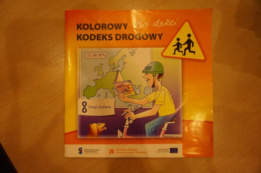 Kolorowy kodeks drogowy dla dzieci