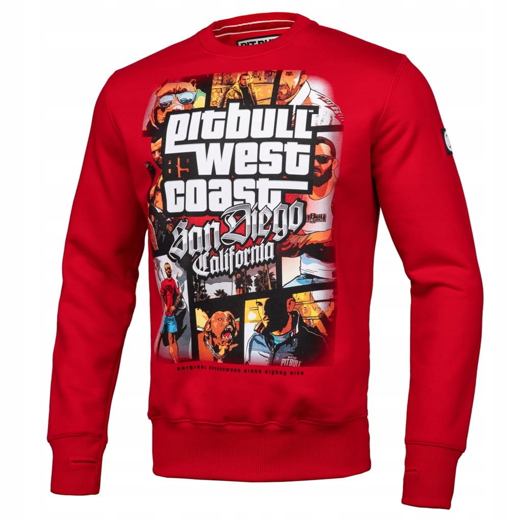 BLUZA CREWNECK PIT BULL MOST WANTED 19 r. XXL