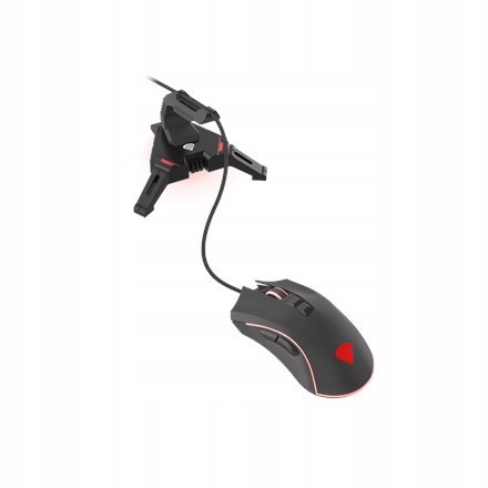 Genesis Mouse Bungee Vanad 300 Gaming, Black Genes