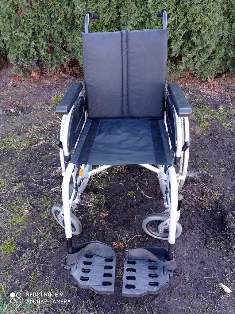 Wózek inwalidzki alu B+B Pyro Light Optima 42 cm