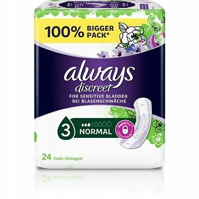 ALWAYS DISCREET 3 NORMAL PODPASKI 24SZT BB117