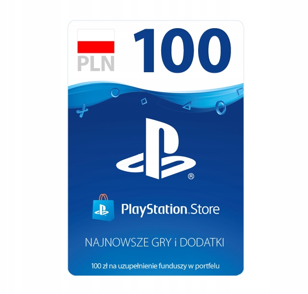 Doładowanie funduszy PSN 100zł PS4 - 7679174279 - oficjalne archiwum Allegro