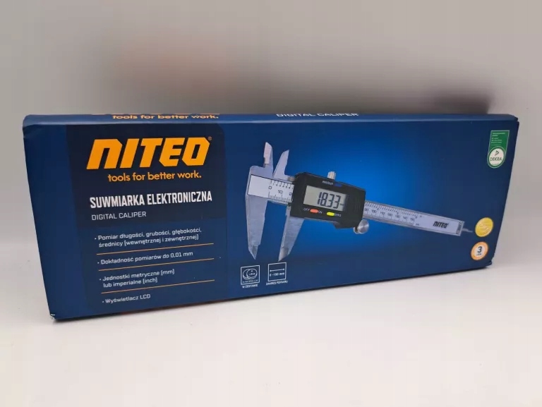 SUWMIARKA ELEKTRONICZNA NITEO TOOLS 150 MM