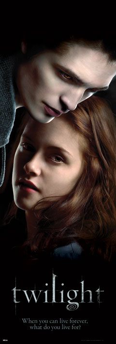 Zmierzch Twilight Edward Bella - plakat 53x158cm