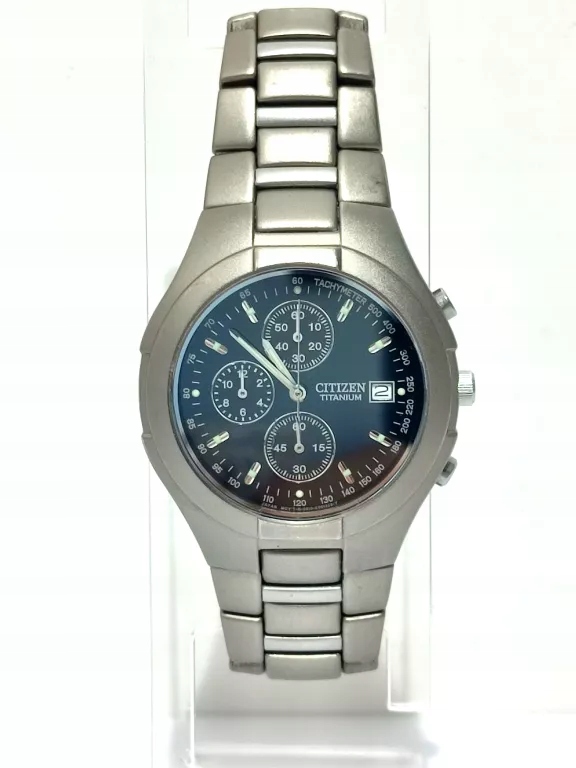 ZEGAREK CITIZEN BASE TITANIUM 0510 K000912 B N 12697357403 oficjalne archiwum Allegro