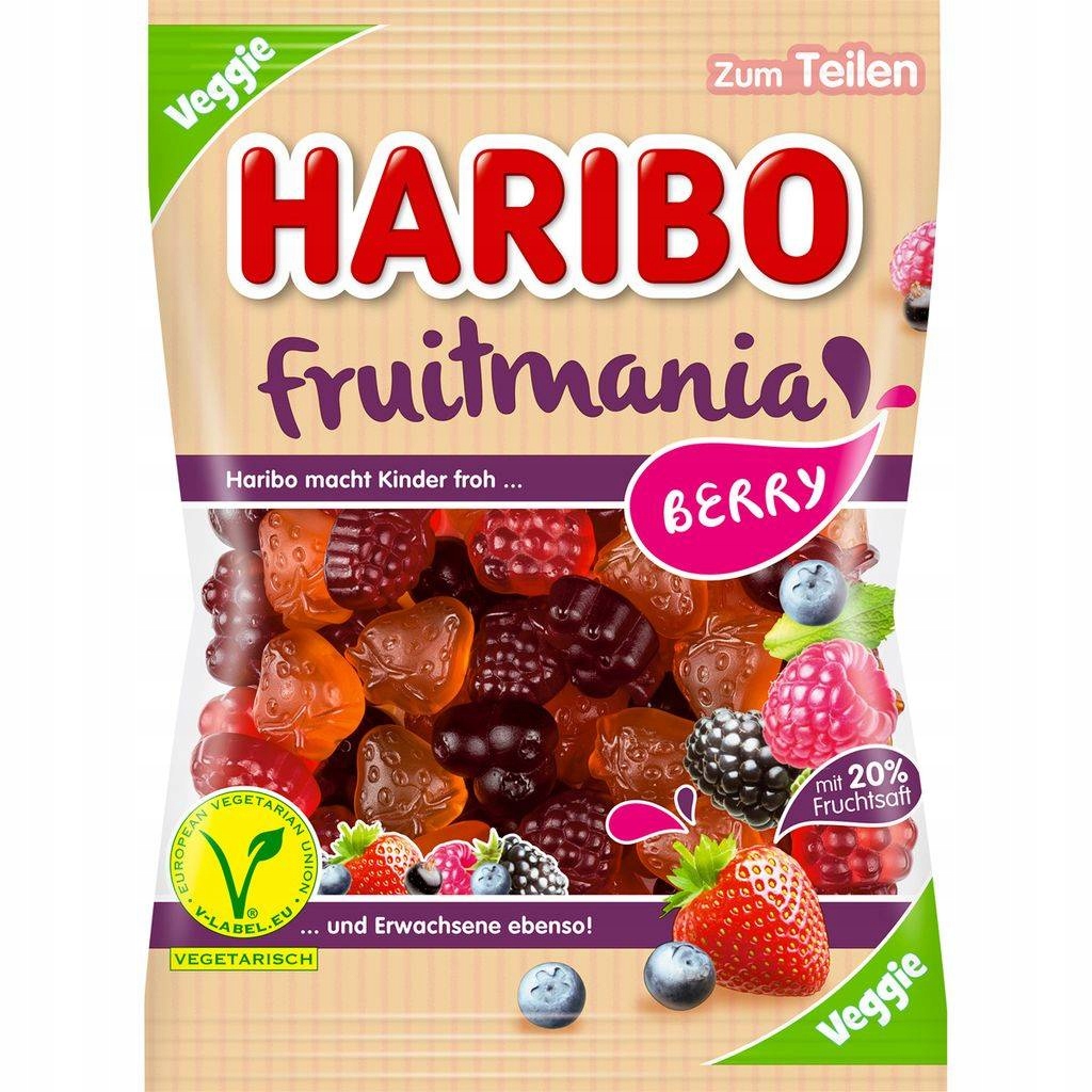 Żelki Haribo Fruitmania Berry - 160g