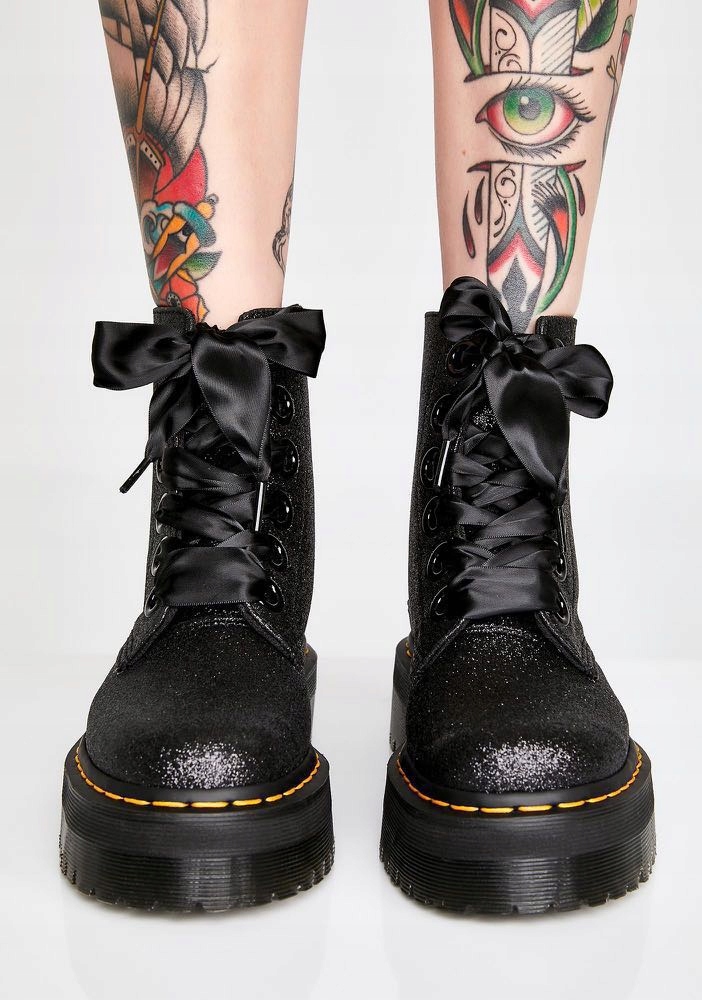Dr martens molly glitter 38 sale
