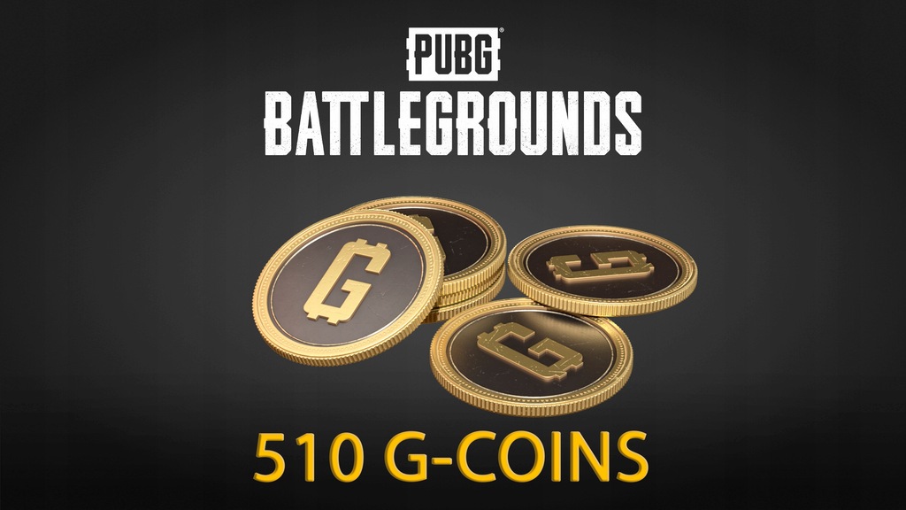 PUBG: Battlegrounds 500+10 G-Coins Klucz Oficjalnie| PC