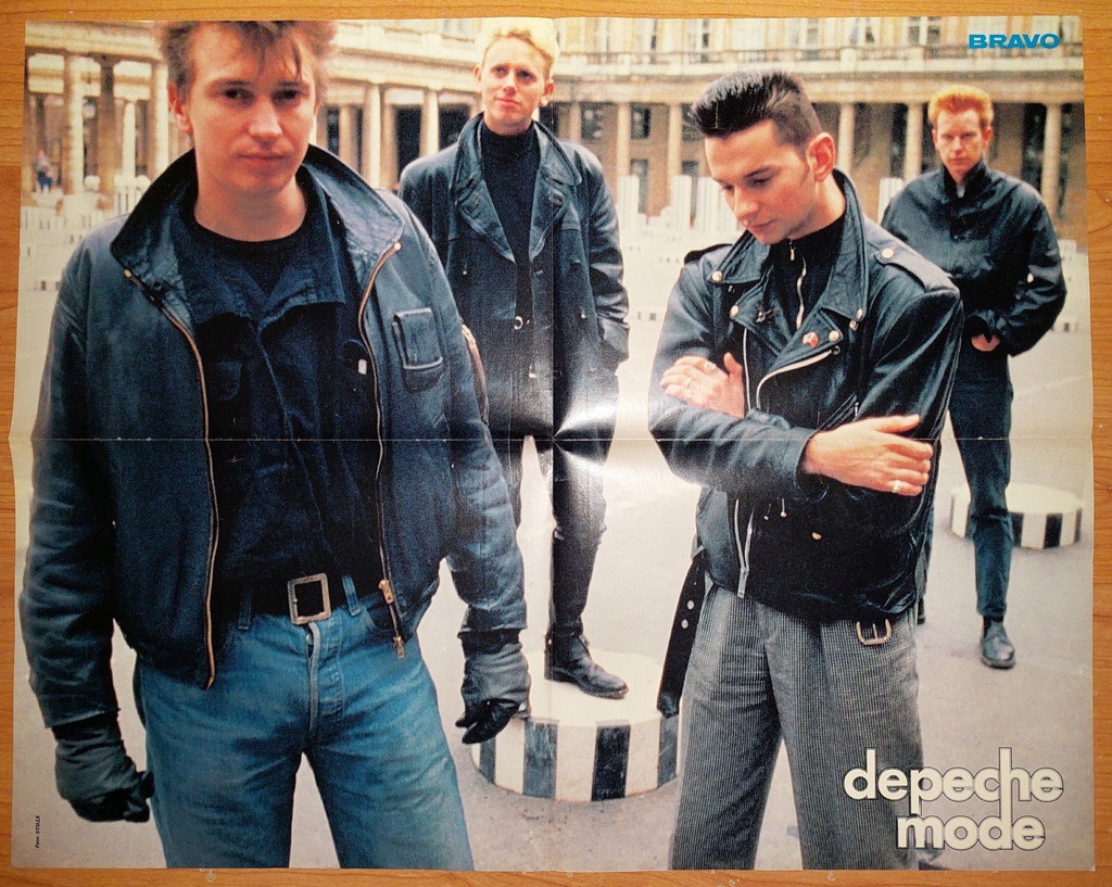 Depeche Mode / Roxette plakat z BRAVO format A2