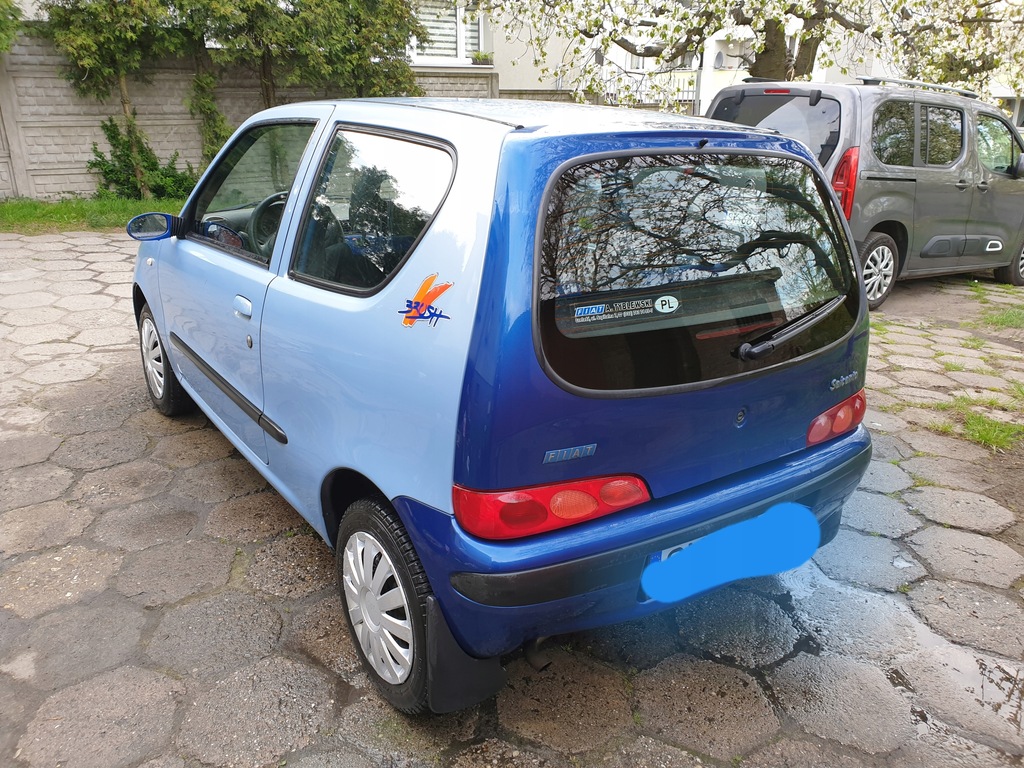Fiat Seicento Brush 1.1L 54 KM 2003r. 9305315483
