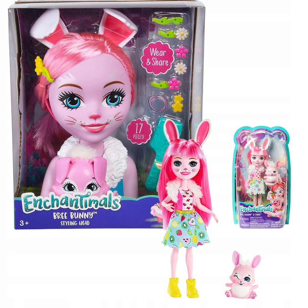 enchantimals styling head