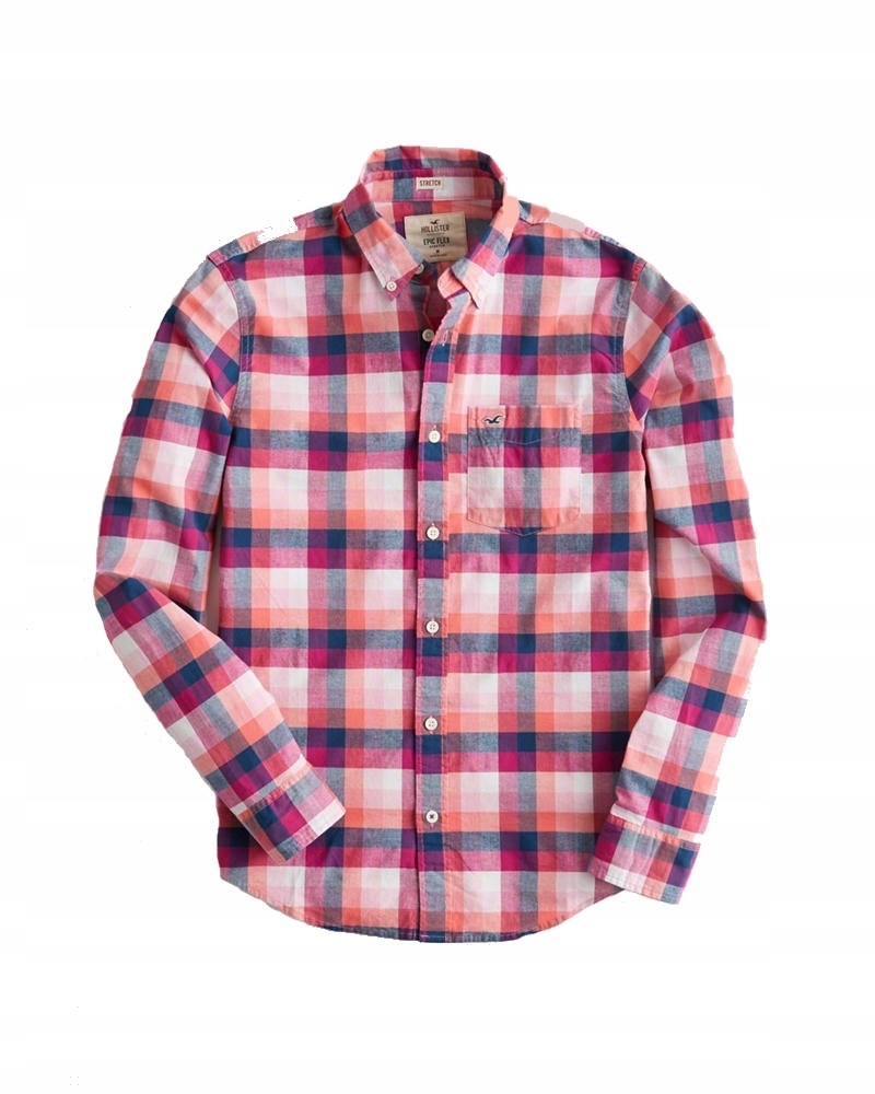 Hollister by Abercrombie - Stretch Plaid - M -