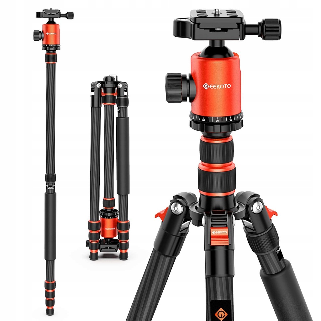 Statyw GEEKOTO Carbon Tripod DSLR