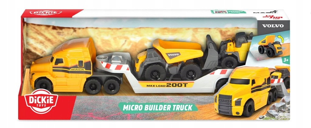 Dickie: Construction - Volvo Micro Builder, 32 cm