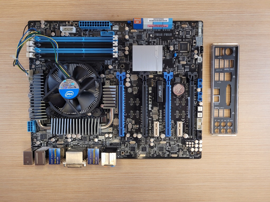 Płyta główna ASUS P8Z77 WS + procesor Intel i7 3770K