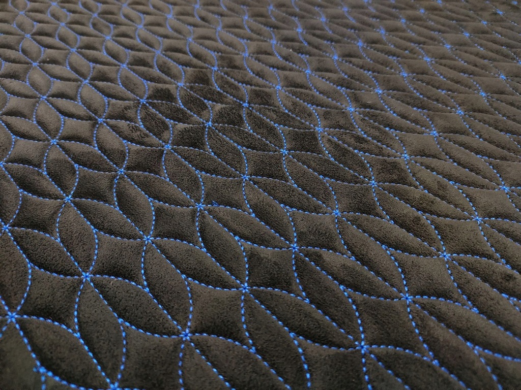 TKANINA TAPICERSKA SUEDE ALCANTARA ZAMSZ PIKOWANA