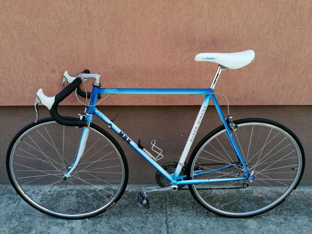 Rower szosowy, kolarzówka MBK, Shimano 105, retro
