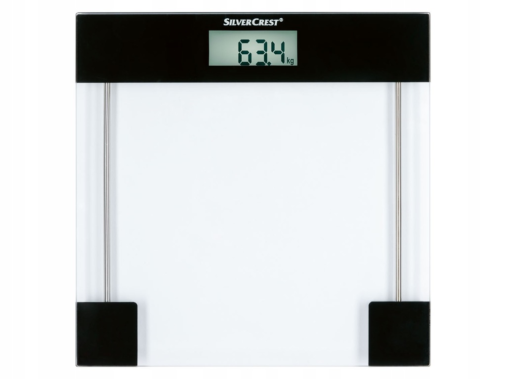 Waga łazienkowa SZKLANA Silvercrest LCD SPWE 180