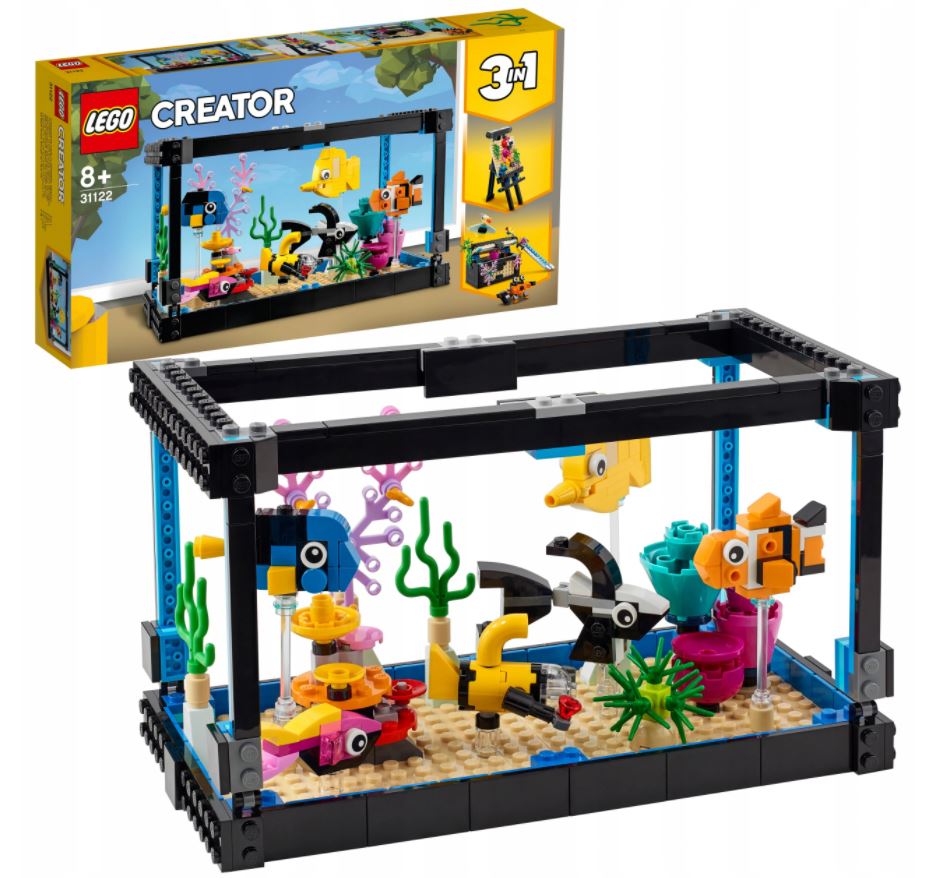 LEGO Creator 3 w 1 31122 Akwarium ryby