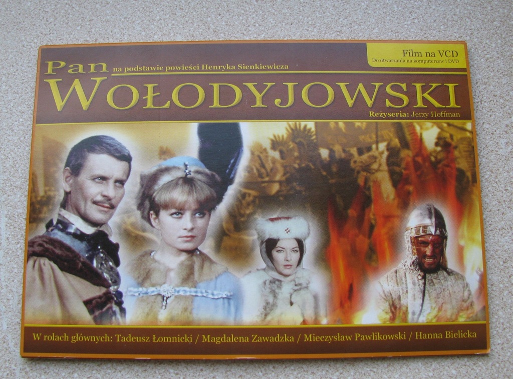 Pan Wołodyjowski 3 VCD nowy