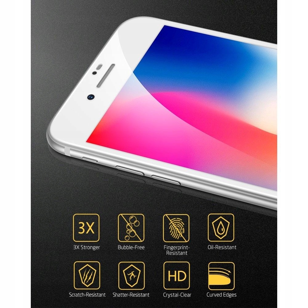 Szkło ESR Screen Shield 3D Apple iPhone SE 2020/8/ - 9424725337
