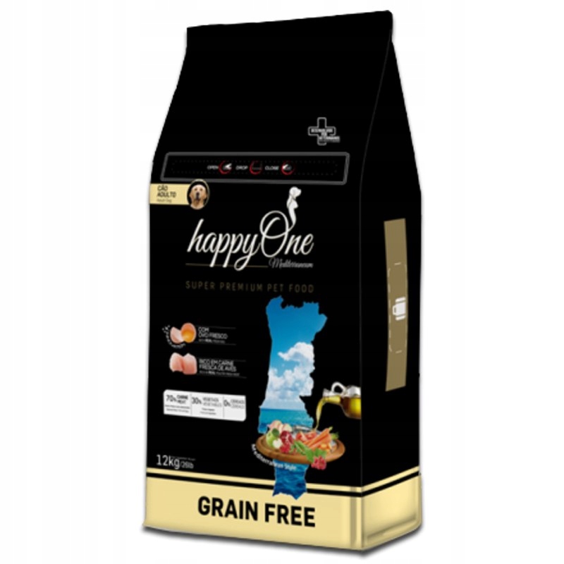 HappyOne Grain-Free psów dorosłych Premium 12Kg