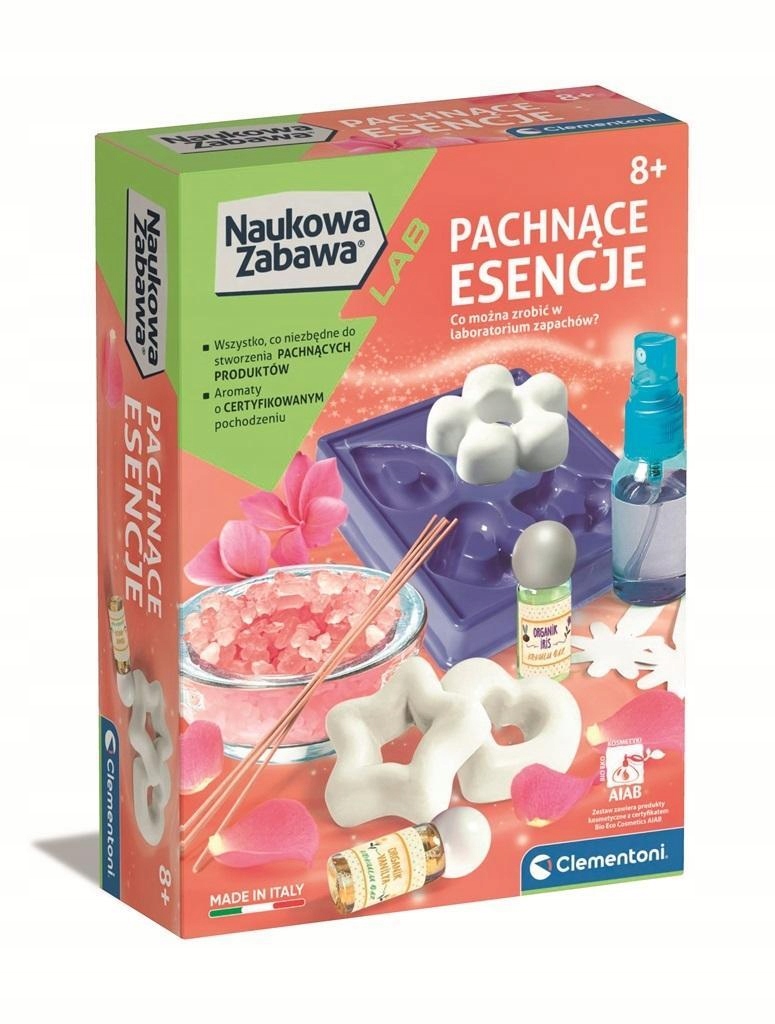 NAUKOWA ZABAWA. PACHNĄCE ESENCJE, CLEMENTONI