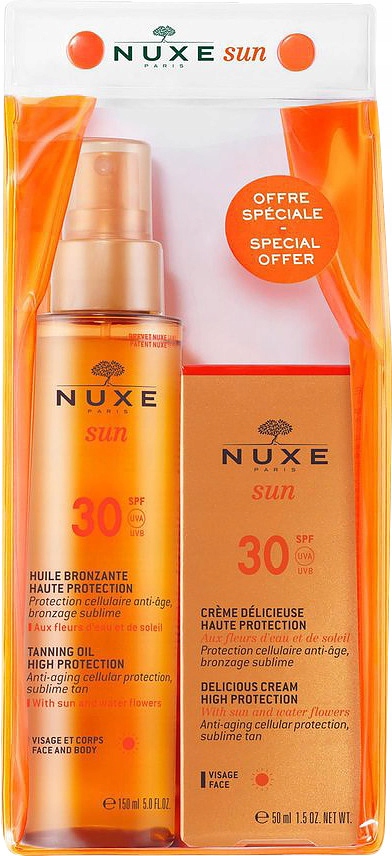 NUXE SUN Olejek SPF i Krem 30+