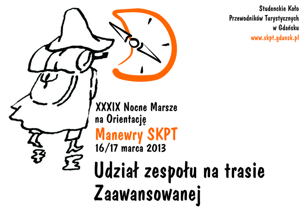 Manewry SKPT 2013 - udział zespołu na trasie Z