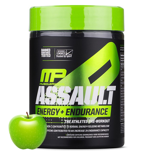 MUSCLE PHARM ASSAULT SPORT 345g MEGA POMPA SIŁA ap