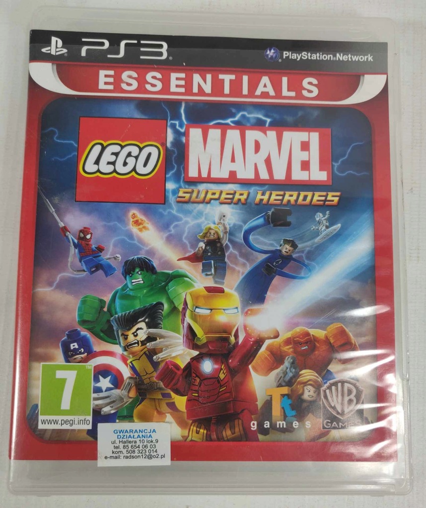 LEGO Marvel Super Heroes PS3