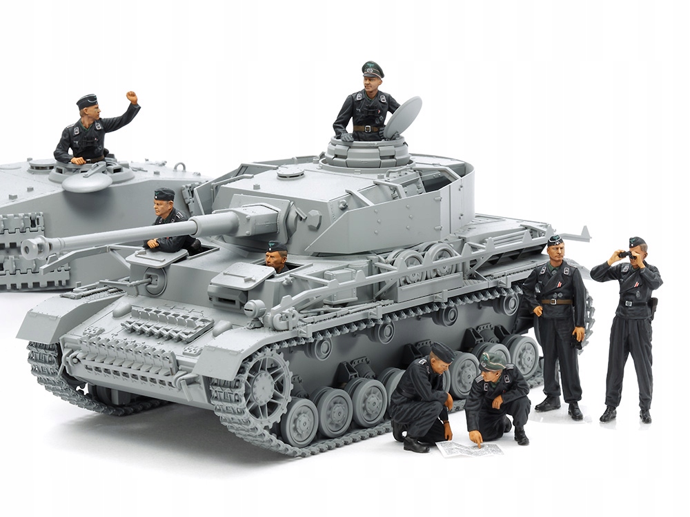 Figurki niemiecka załoga czołgu model 35354 Tamiya