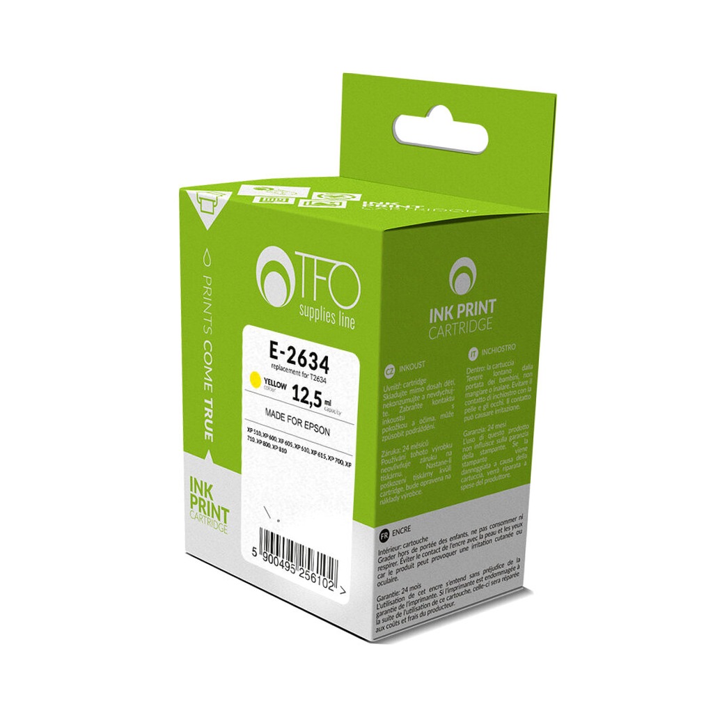 TUSZ TFO E-2634 12,5 ML DO EPSON XP 605 610 615