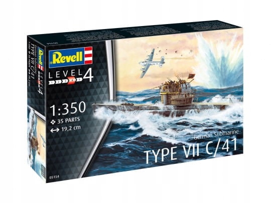 Купить U-Boot Type VII C/41, Revell 05154: отзывы, фото, характеристики в интерне-магазине Aredi.ru