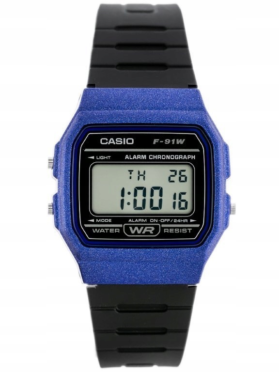 ZEGAREK MĘSKI CASIO F-91WM-2ADF (zd102e)