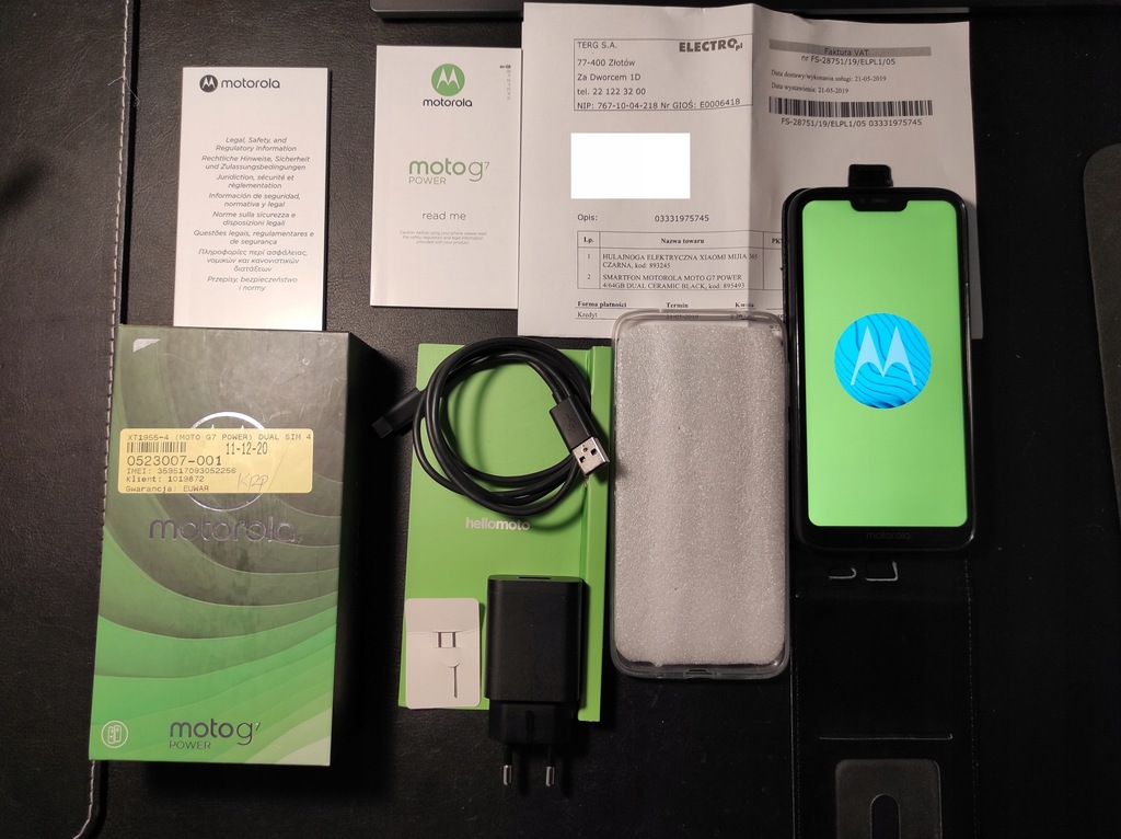 Motorola Moto G7 Power NIE OD OPERATORA, gwarancja