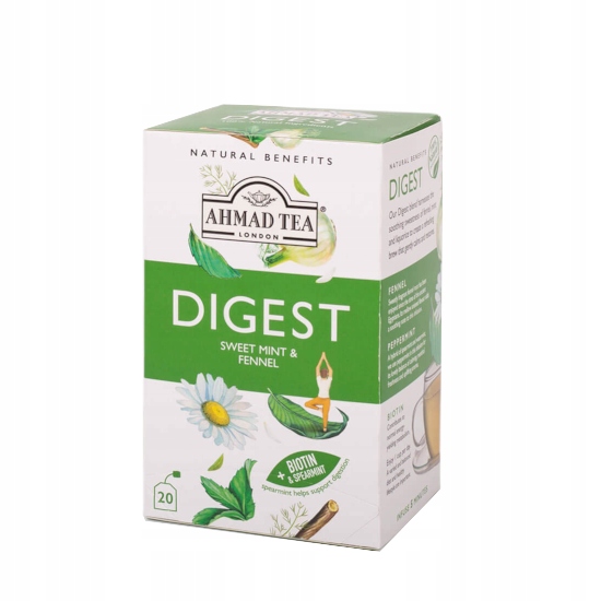 Ahmad Digest Sweet mint & Fennel 20 saszetek