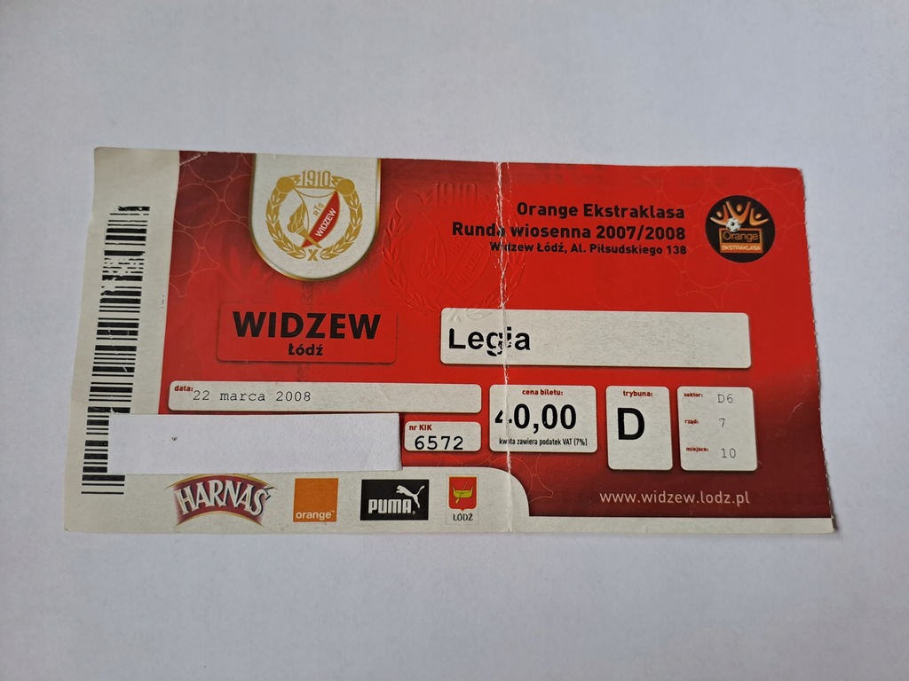 WIDZEW ŁÓDŹ - LEGIA WARSZAWA 22-03-2008