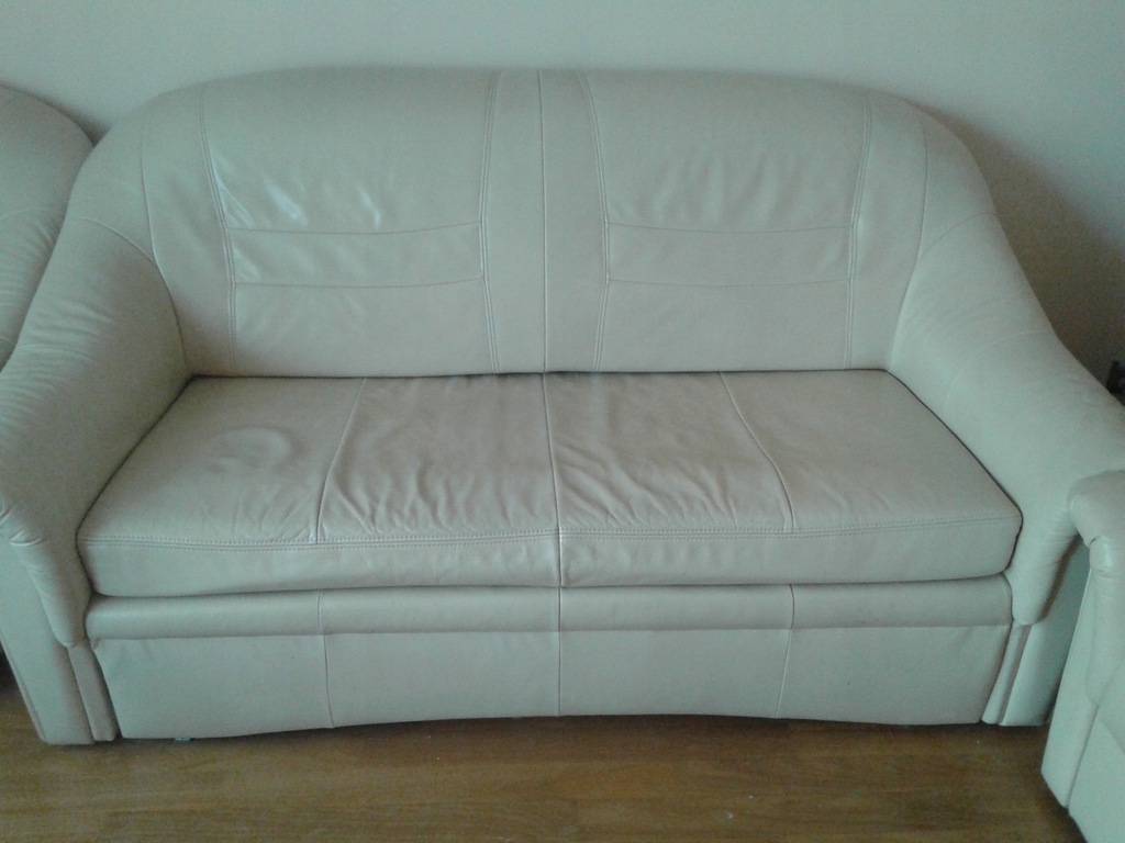 Kanapa skórzana, rozkładana, z funkcją spania - 8246277241 - oficjalne