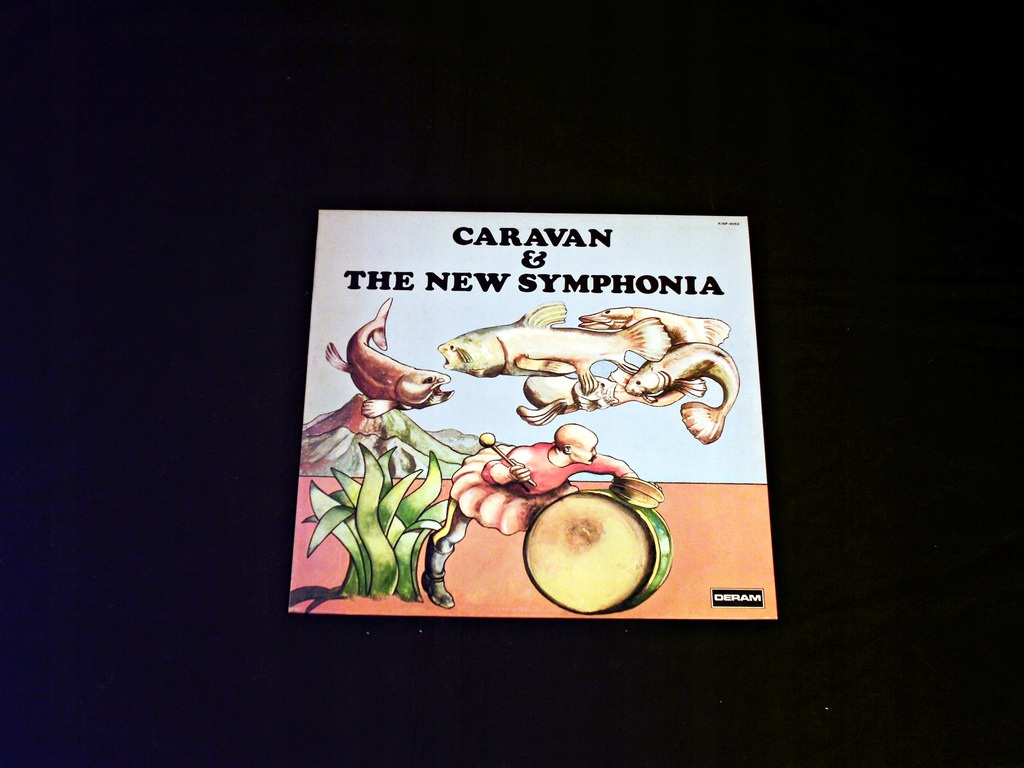 CARAVAN AND THE NEW SYMPHONIA JAPAN NM LP Winyl