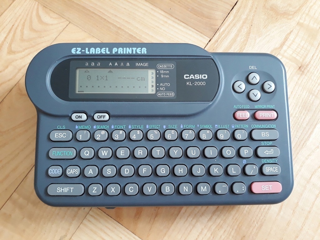 Casio KL2000 drukarka etykiet 10706333302 oficjalne archiwum Allegro