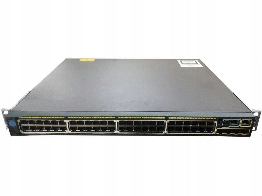 SWITCH CISCO WS-C2960S-48FPS-L PoE 48x1GB 4xSFP USZY
