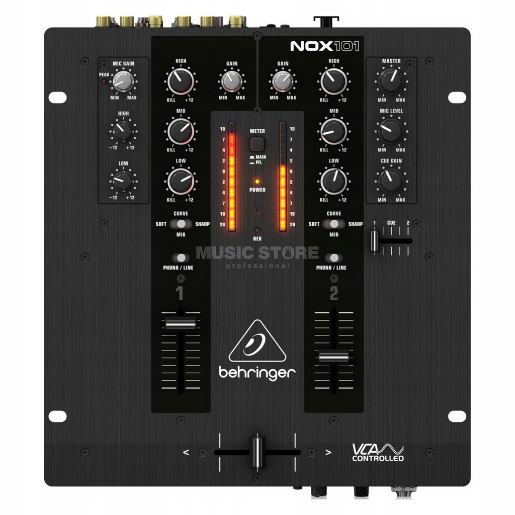 Behringer NOX 101 2-Channel DJ Battle Mixer