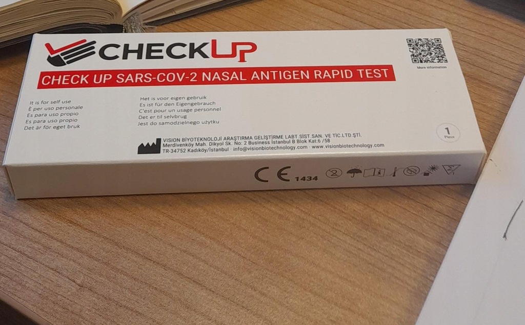 Szybki domowy test antygenowy CHECK UP Covid-19