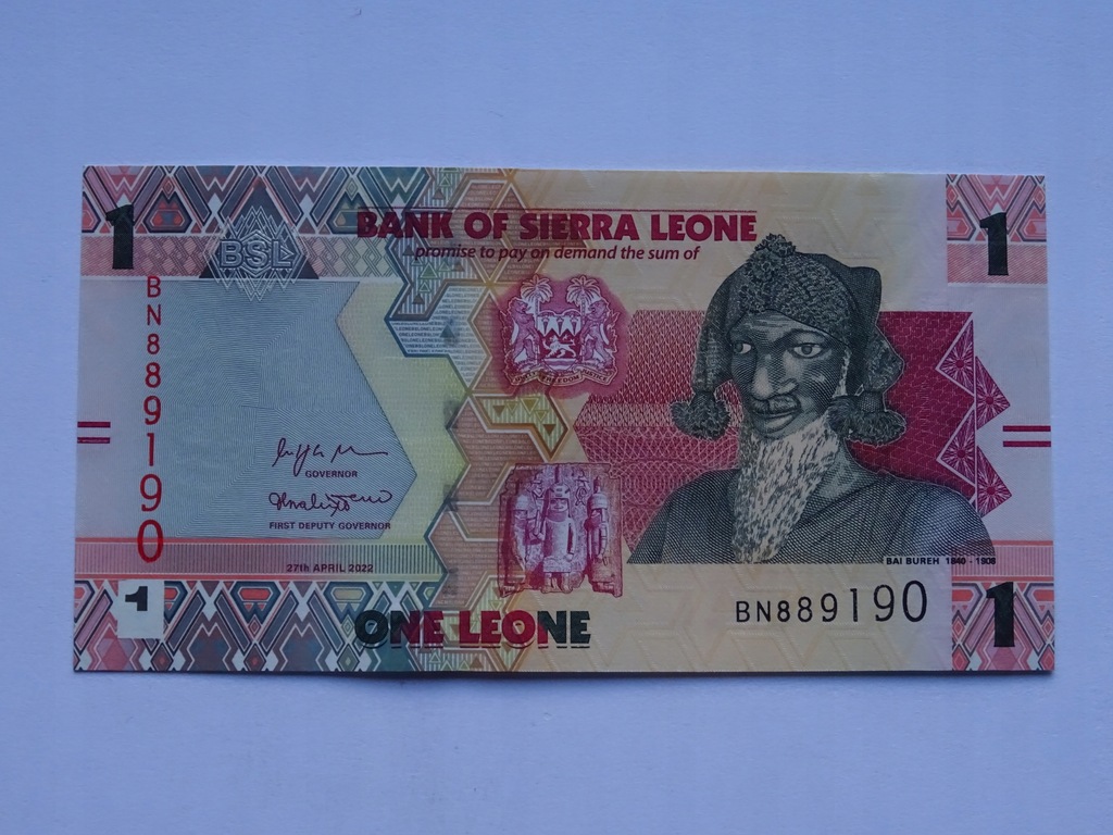 Srierra Leone 1 leone 2022 -C252