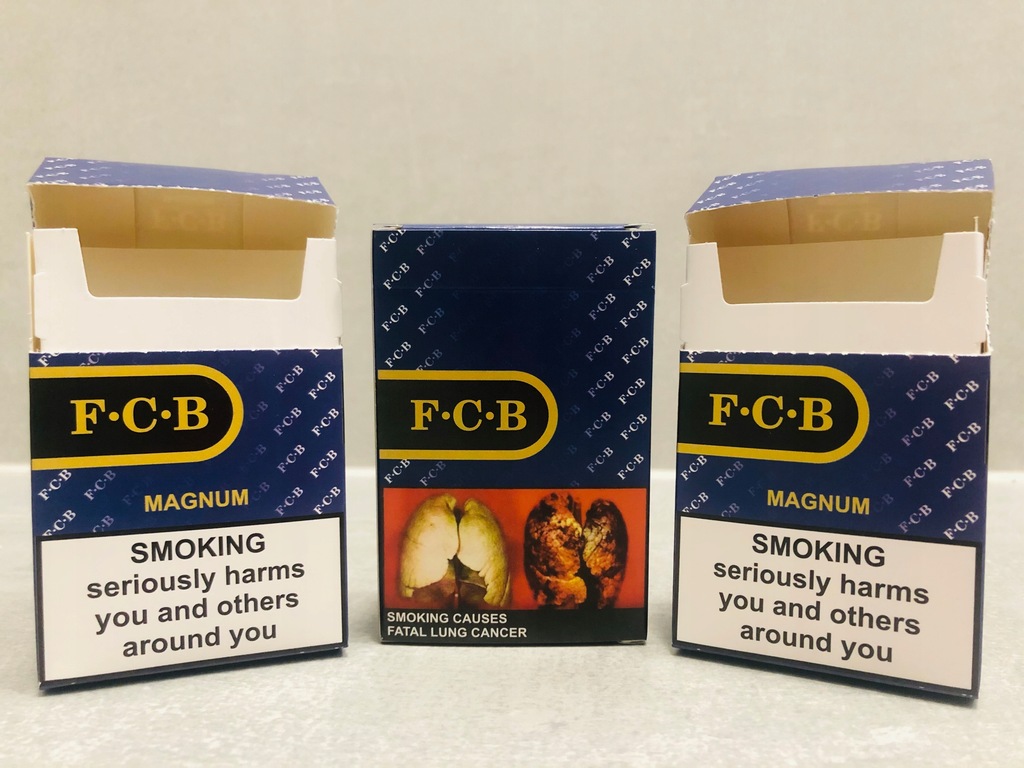 OPAKOWANIA-PACZKI FCB NA GILZY,PAPIEROSY 1000 szt