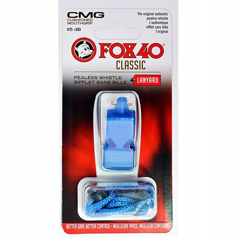 Gwizdek FOX CMG Classic Safety + sznurek 9603-0508