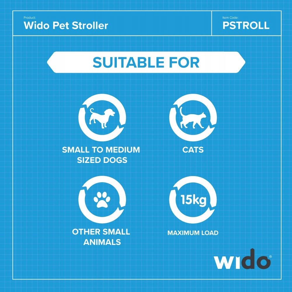 Wido pet stroller cheap