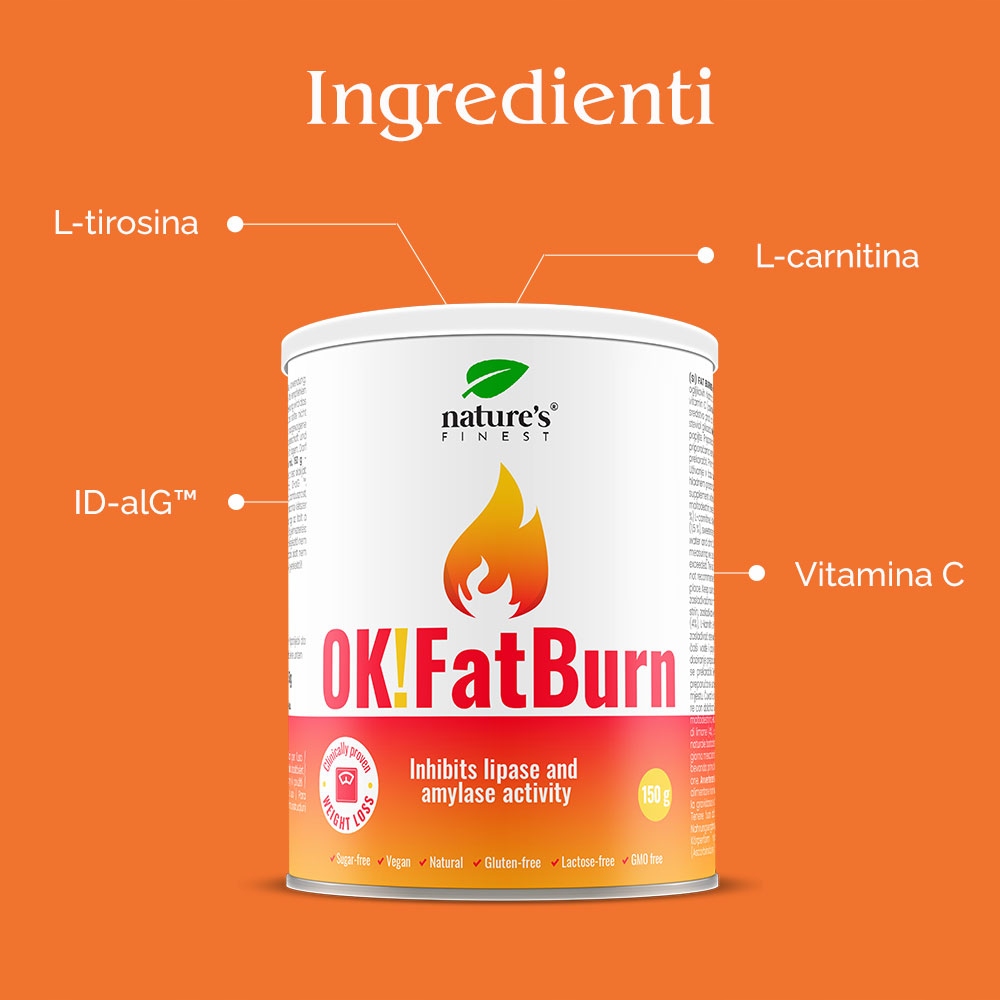 Nature's Finest OK! FATBURN proszek 150g 11591818188 oficjalne